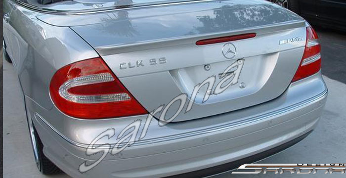 Custom Mercedes CLK  Convertible Trunk Wing (2003 - 2009) - $199.00 (Manufacturer Sarona, Part #MB-019-TW)
